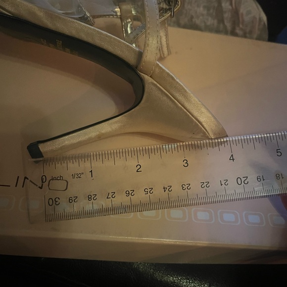 Jacqueline ferrar Satin high heel sandals - Picture 6 of 7